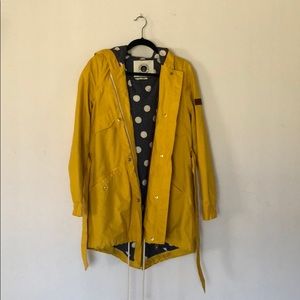 Anthropologie yellow (rain)coat